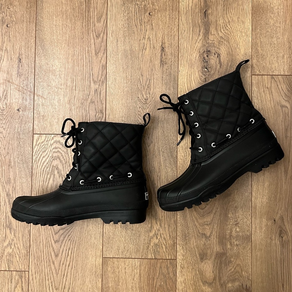 Sperry Top Sider Gosling Quilted Duck Boots Waterproof STS83693 Women's 8 - Picture 5 of 9